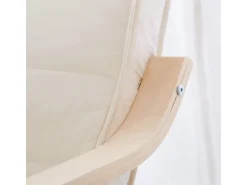 Homestyle4u Relaxsessel mit Fußstütze in Beige 2406
