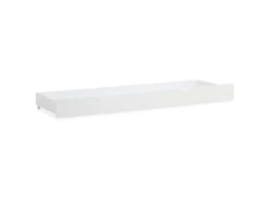 Homestyle4u Schublade Bettkasten mit Rollen in Weiß 2595