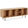 Homestyle4u TV Board Holz TV-Schrank Lowboard Unterschrank Sideboard 140cm