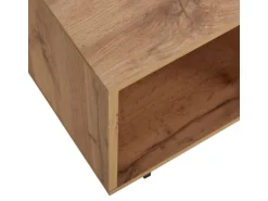 Homestyle4u TV Board Holz TV-Schrank Lowboard Unterschrank Sideboard 140cm