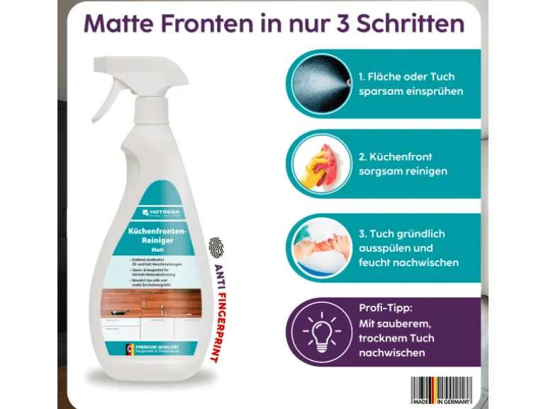 Hotrega Küchenfronten Reiniger Matt 750 ml
