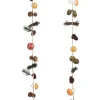 House of Seasons Girlande Pilz 2-fach Sortiert 120 cm x 5 cm x 6 cm Rot-Gelb