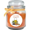 HS Candle Duftkerze & Bonbon Glas Kommunion Honigmelone Orange