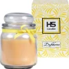 HS Candle Duftkerze & Bonbon Glas Ø9cm Vanille