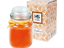 HS Candle Duftkerze & Bonbon Glas Ø10cm Honigmelone
