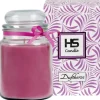 HS Candle Duftkerze & Bonbon Glas Ø10cm Lavendel