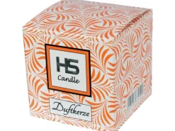 HS Candle Duftkerze & Glas Sternzeichen Honigmelone 50 Stunden Waage