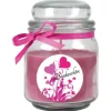 HS Candle Duftkerze & Glas Danke Lila Lavendel
