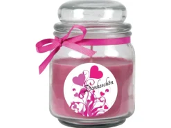 HS Candle Duftkerze & Glas Danke Lila Lavendel