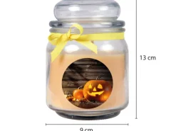 HS Candle Duftkerze & Glas Halloween Creme Bonbon 70h