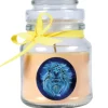 HS Candle Duftkerze & Glas Sternzeichen Vanille 30 Stunden Löwe