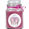 HS Candle Duftkerze & Glas Sternzeichen Lavendel 110 Stunden Zwillinge