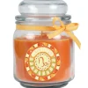 HS Candle Duftkerze & Glas Sternzeichen Honigmelone 70 Stunden Steinbock