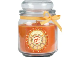 HS Candle Duftkerze & Glas Sternzeichen Honigmelone 70 Stunden Krebs