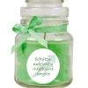 HS Candle Duftkerze & Glas Sternzeichen Coconut Limes 30 Stunden Schütze