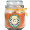 HS Candle Duftkerze & Glas Sternzeichen Honigmelone 70 Stunden Waage