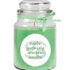 HS Candle Duftkerze & Glas Sternzeichen Coconut Limes 110 Stunden Krebs