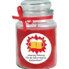 HS Candle Duftkerze & Glas Vatertag Rose Rot