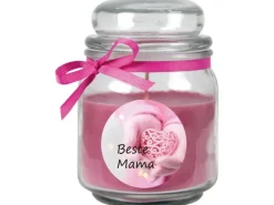 HS Candle Duftkerze & Glas Muttertag Lila Lavendel