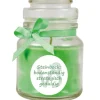 HS Candle Duftkerze & Glas Sternzeichen Coconut Limes 30 Stunden Steinbock