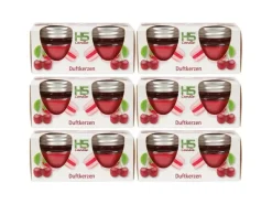 HS Candle Duftkerze Macaron Kerzen 12er Pack Cherry