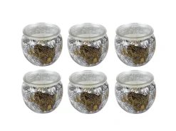 HS Candle Duftkerze Motiv 6er Pack Anti Tabak Ginger Lime