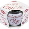 HS Candle Duftkerze Sprüche Kerze Raumduft Ich Liebe Dich