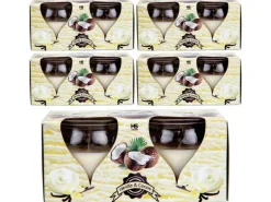 HS Candle Duftkerzen Creation 10er Pack Vanille Cocos