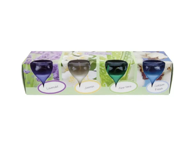 HS Candle Duftkerzen Selection 4 Kerzen Mix Pack Floral Selection