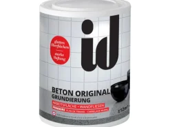 id Wandfarbe Beton Original Grundierung für Arbeitsflächen und Wandfliesen