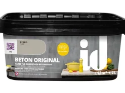 id Wandfarbe Beton Original Paris 2 l