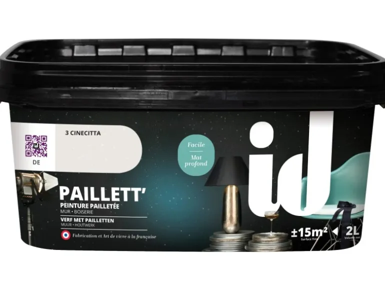 id Wandfarbe Paillett Cinecitta 2 l