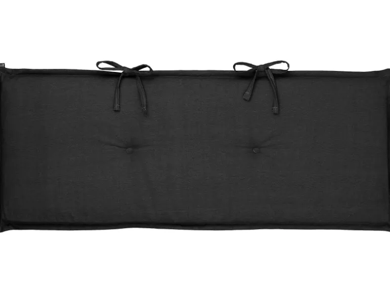In the Mood Paddy Bankkissen Schwarz 120 cm x 47 cm x 5 cm