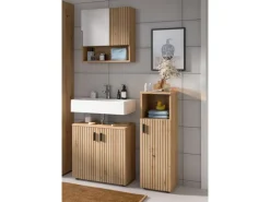 Inn.Furn Badezimmer Kommode in Eiche 30 x 95 cm Livia