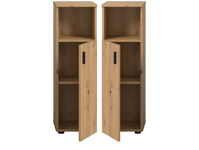 Inn.Furn Badezimmer Kommode in Eiche 30 x 95 cm Livia