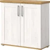 Inn.Furn Kommode Weiß Lärche Eiche Artisan 95 cm Landhaus Mirano