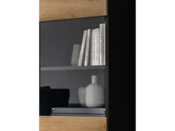 Inn.Furn Wohnwand in Eiche und Grau 272 cm Cooper