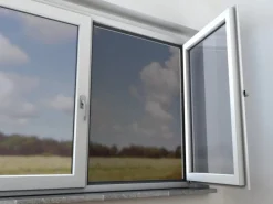 Insektenschutznetz Fenster Anthrazit 150 x 300 cm