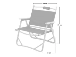 Jawinio Outdoor Campingstuhl Holz Faltbar Mit Armlehnen Faltstuhl Schwarz