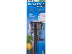 JBL Aquarium Auslaufrohr OutSet spray 12/16 CristalProfi e4/7/901,2