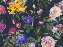 Jette Joop Vliestapete Blumen Dunkelblau FSC®