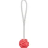 Jollypaw Aqua Toy Ball am Seil Naturgummi Ø 7 cm x 35 cm Rot