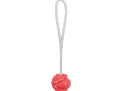 Jollypaw Aqua Toy Ball am Seil Naturgummi Ø 7 cm x 35 cm Rot