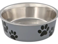 Jollypaw Edelstahlnapf mit Kunststoffmantel 0,3 l/ ø 12 cm