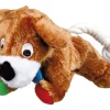 Jollypaw Hund mit Tau Plüsch 17 cm