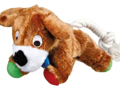 Jollypaw Hund mit Tau Plüsch 17 cm