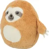 Jollypaw Hundespielzeug Faultierspielzeug aus Plüsch 17 cm