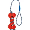 Jollypaw Knochen mit phosphoreszierendem Seil 11 cm 40 cm