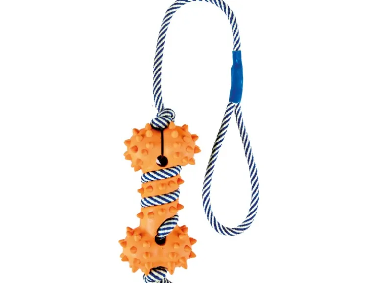 Jollypaw Knochen mit phosphoreszierendem Seil 11 cm 40 cm