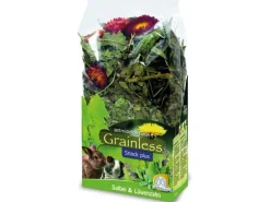 JR Farm Nager-Ergänzungsfutter Grainless Plus Salbei und Löwenzahn 100 g